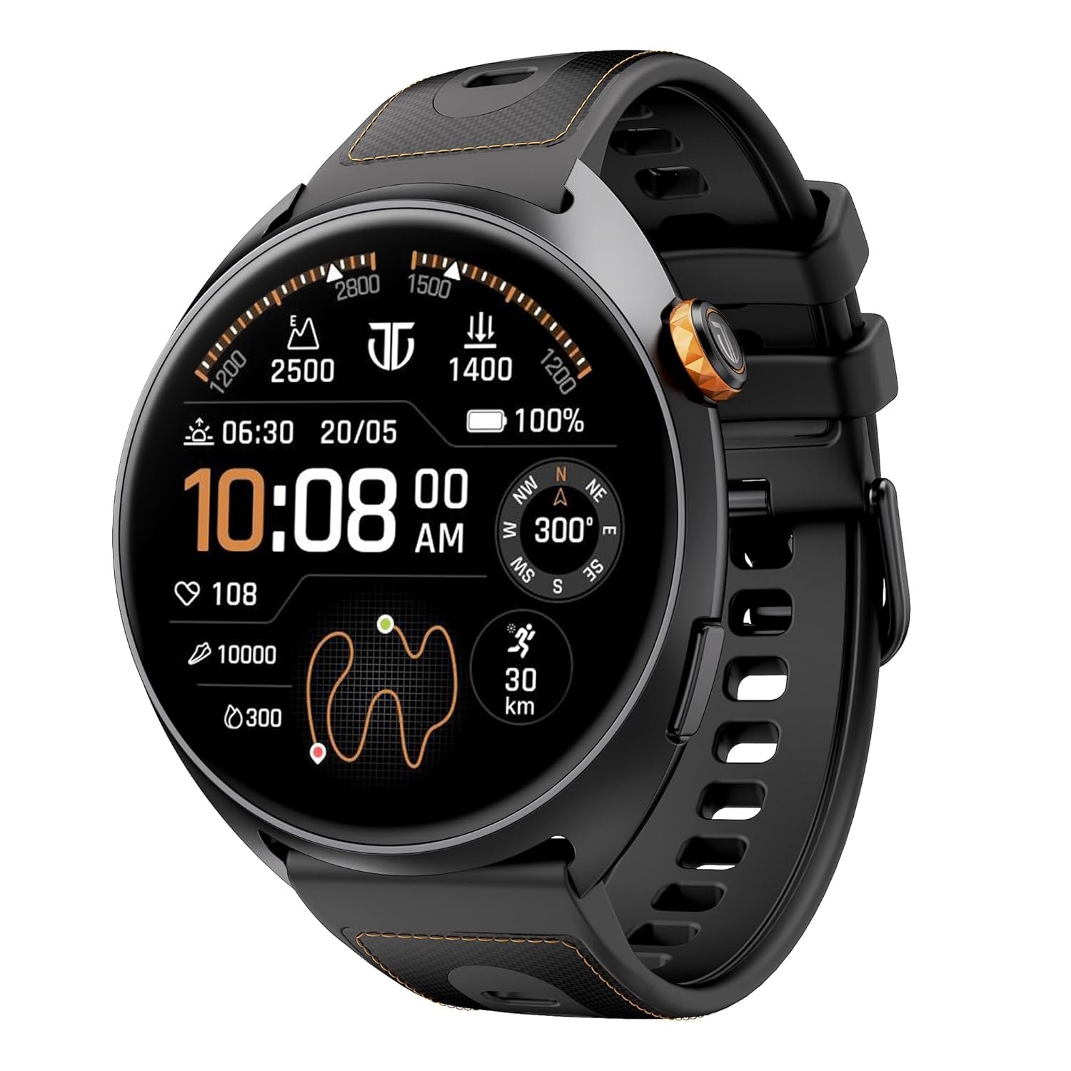 Titan Celestor 2.0 Smartwatch with 1.43" inch AMOLED Display, Dual